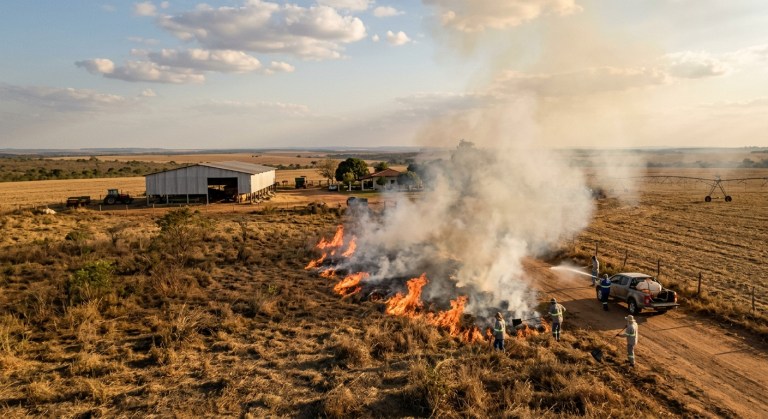 Nova ferramenta ajuda a monitorar focos de incêndio no Oeste da Bahia